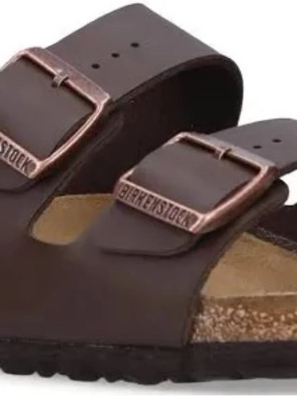 Birkenstock Brown Double-Buckle Men's Sandals